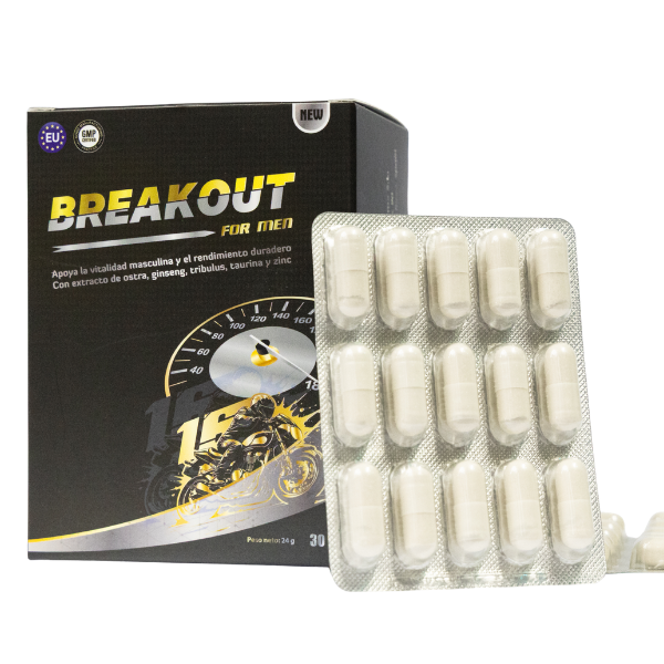 BREAKOUT - Viên uống hỗ trợ tăng cường sinh lý, bổ thận tráng dương (30 viên)